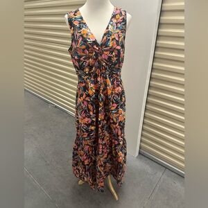 French Connection Vibrant Floral Maxi Dress Farm Rio Vibes